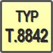 Piktogram - Typ: T.8842
